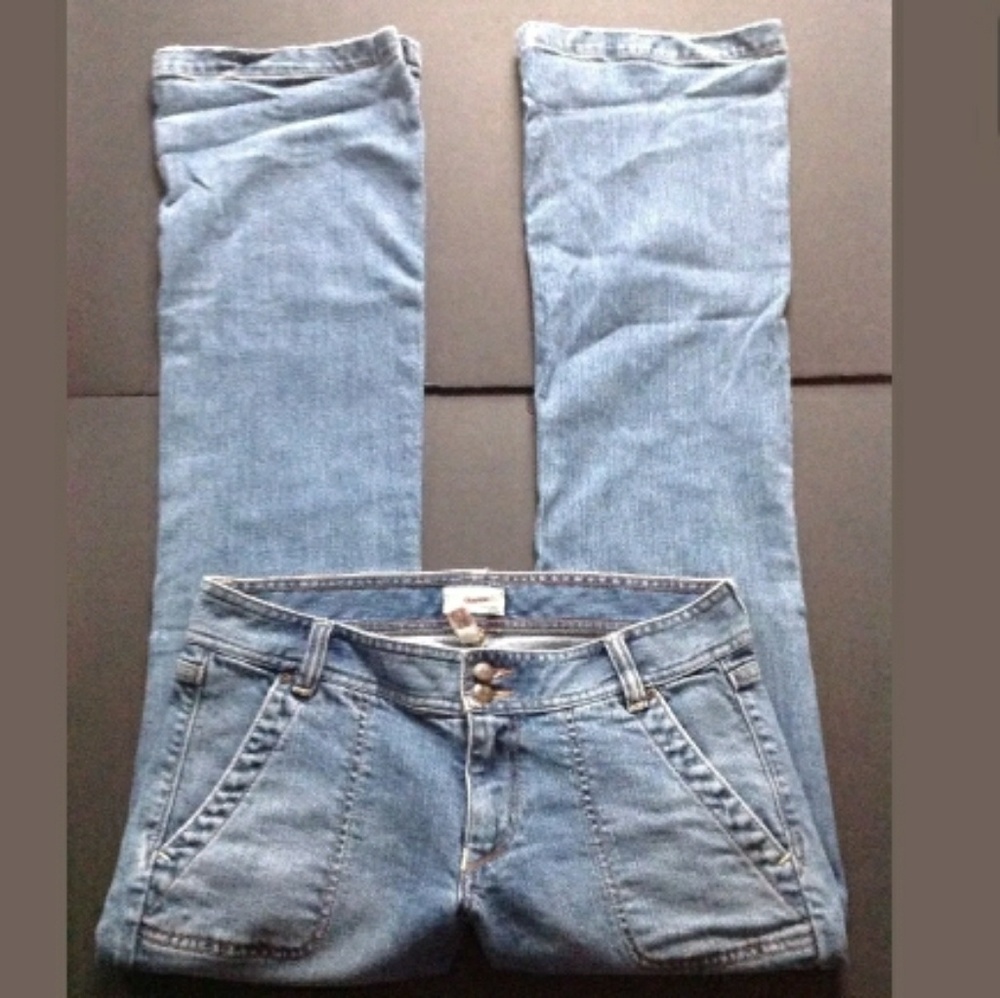 Abercrombie and Fitch Flare Leg Medium Wash Jeans